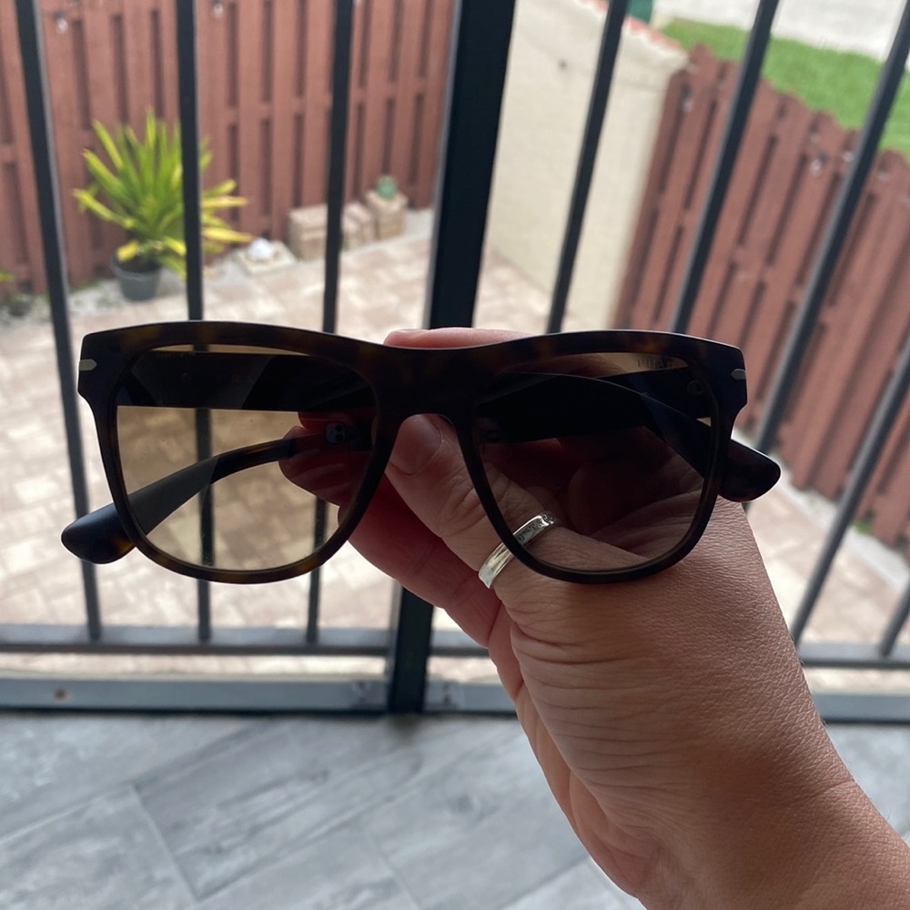 Prada SPR 03R HAQ-1X1 - Matte Havana/Brown Gradient 55-18-145 mm 55-18-145 mm